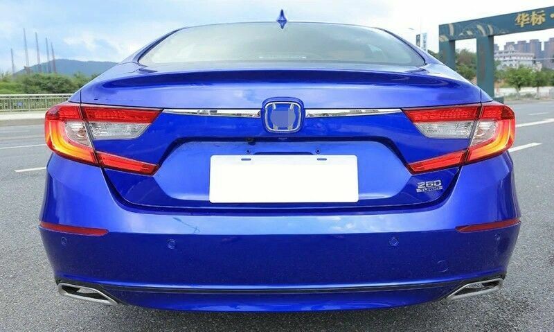 Chrome Stainless Steel Trunk Lid Molding Trim for Honda Accord 10th Gen 2018+