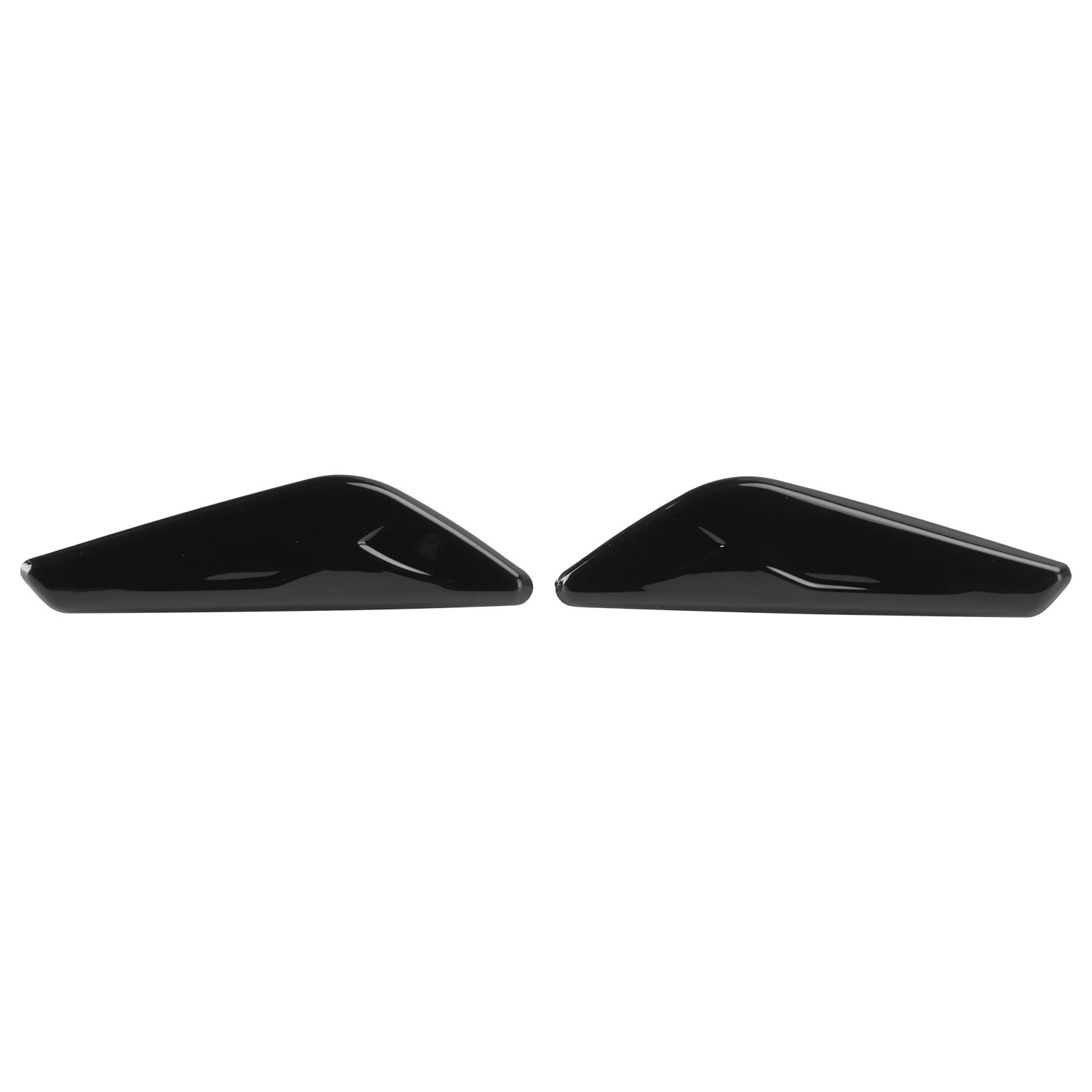 Left+Right Front Fender Black Trim 51117338569+51117338570 For BMW X3 F25 X4 F26