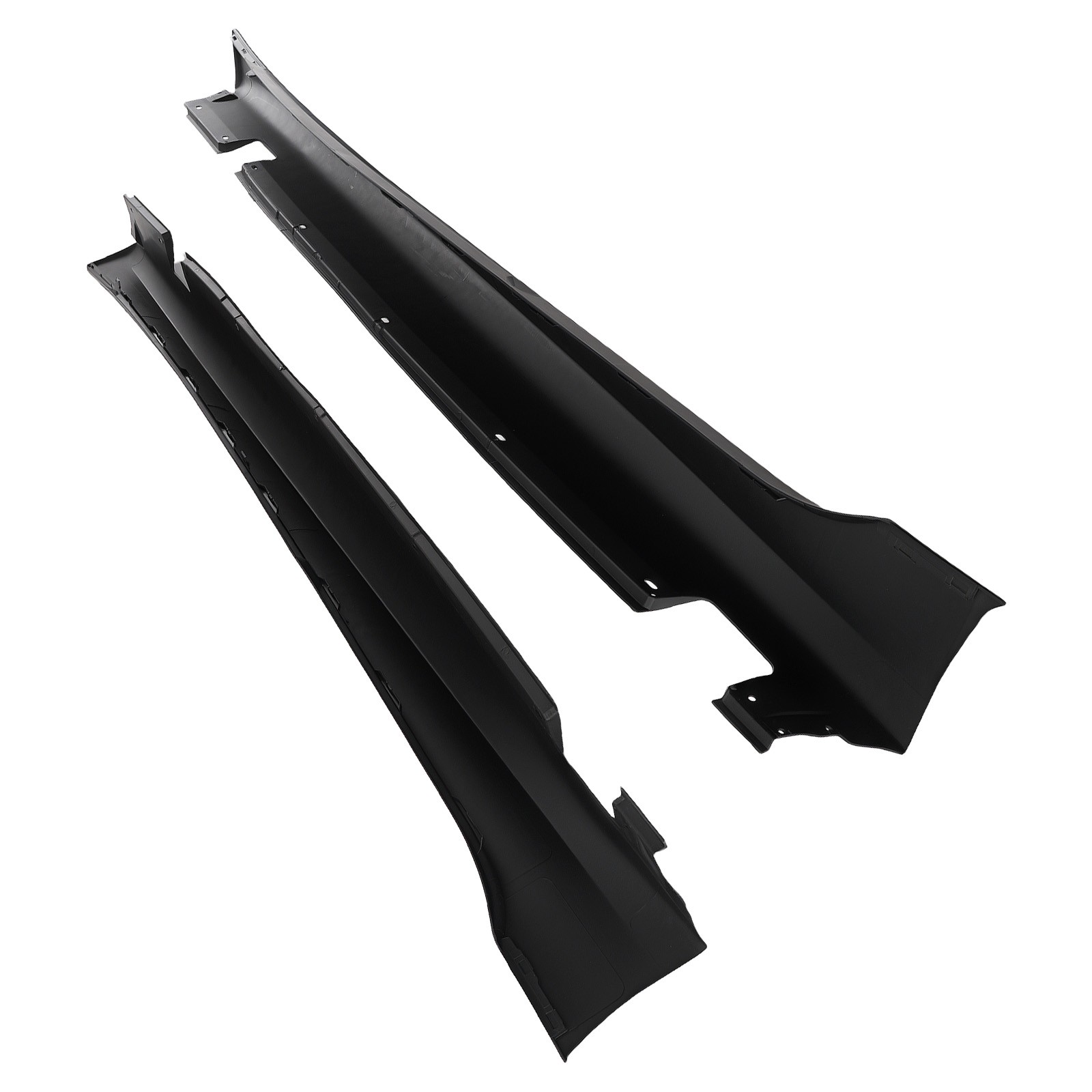 2x Side Skirt Extension for BMW E60 E61 5-Series 2004-2010 M5 Style PP