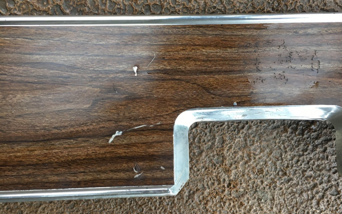 1973 – 1979 Chevrolet Truck Tailgate Panel Trim Wood Grain Molding Tail Gate
