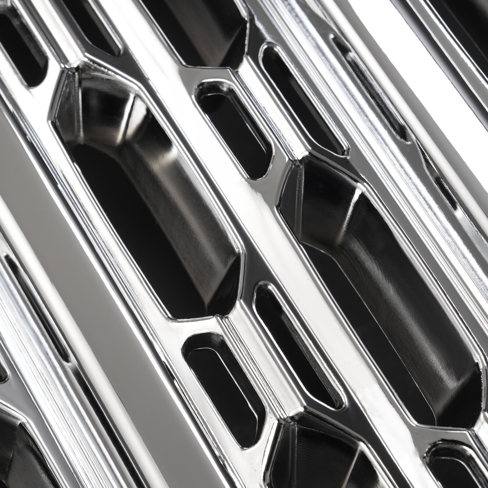 For Ford Explorer XLT BASE 20-24 Front Radiator Grille Cover Overlay Trim Chrome
