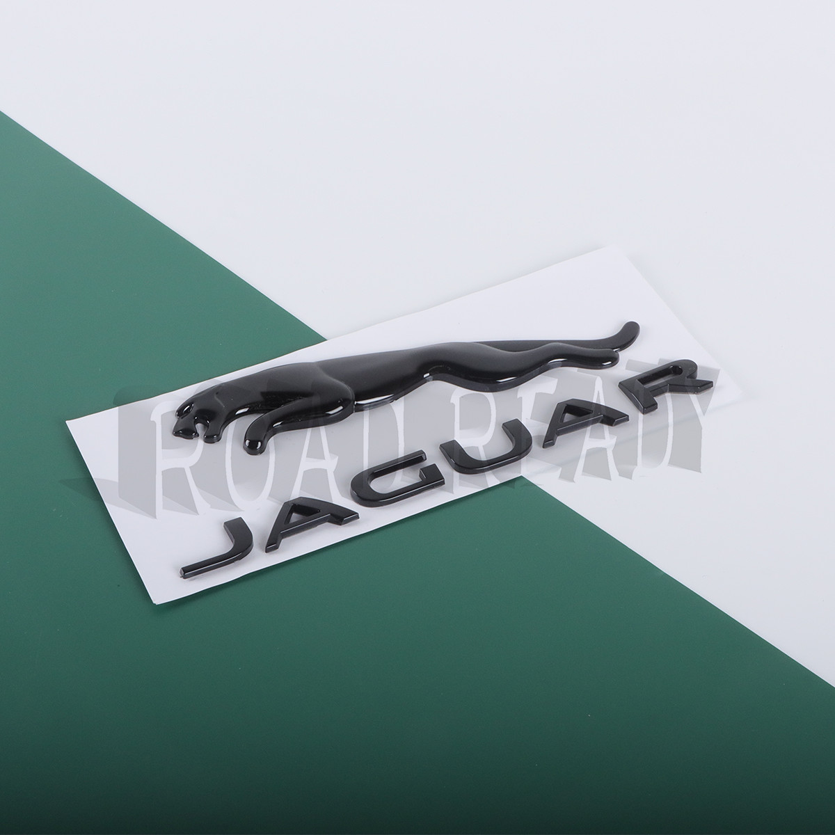For Jaguar Gloss Black Liftgate Tailgate Hatch Emblem Badge Nameplate T2R27585