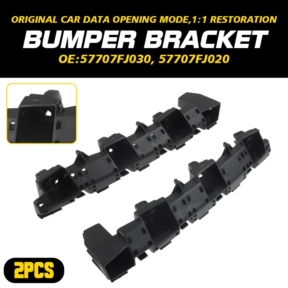2x Front Bumper Bracket Set Driver Passenger Side For 2012-2016 Subaru Impreza Y