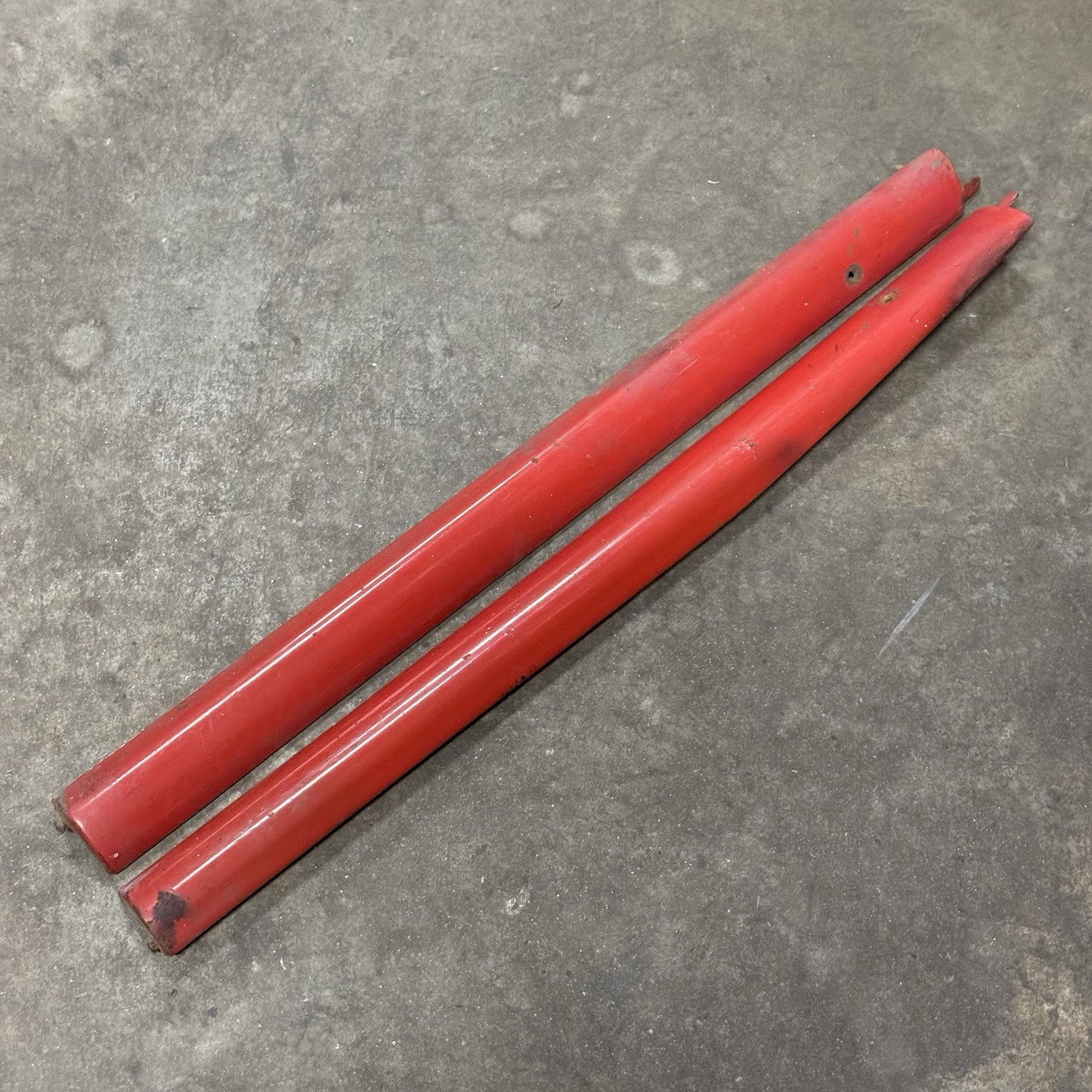 Porsche 356 B C Coupe Interior Quarter Window Garnish Rail Pair REAR Trim Piece
