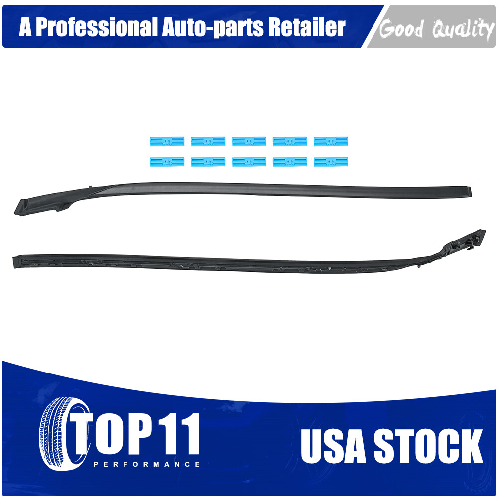 For Lexus 06-13 IS250 IS350 IS-F OEM Windshield Moulding Roof Drip Kit & Clips