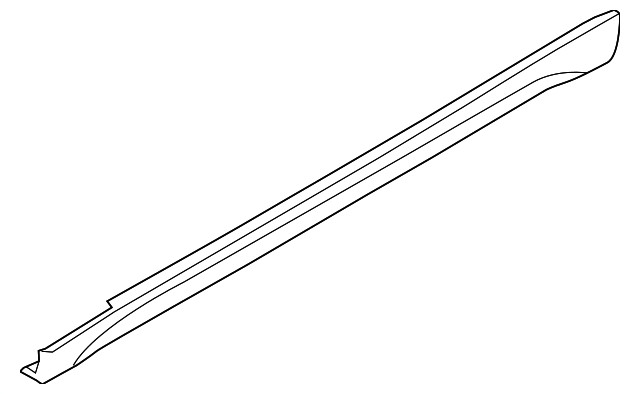 Genuine BMW Rocker Molding 51-77-2-993-564