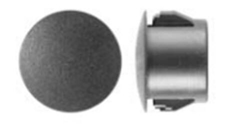 Black Nylon Locking Flush Type Hole Plugs 1/2″ Hole Size 37/64″ Head Dia 50/PK