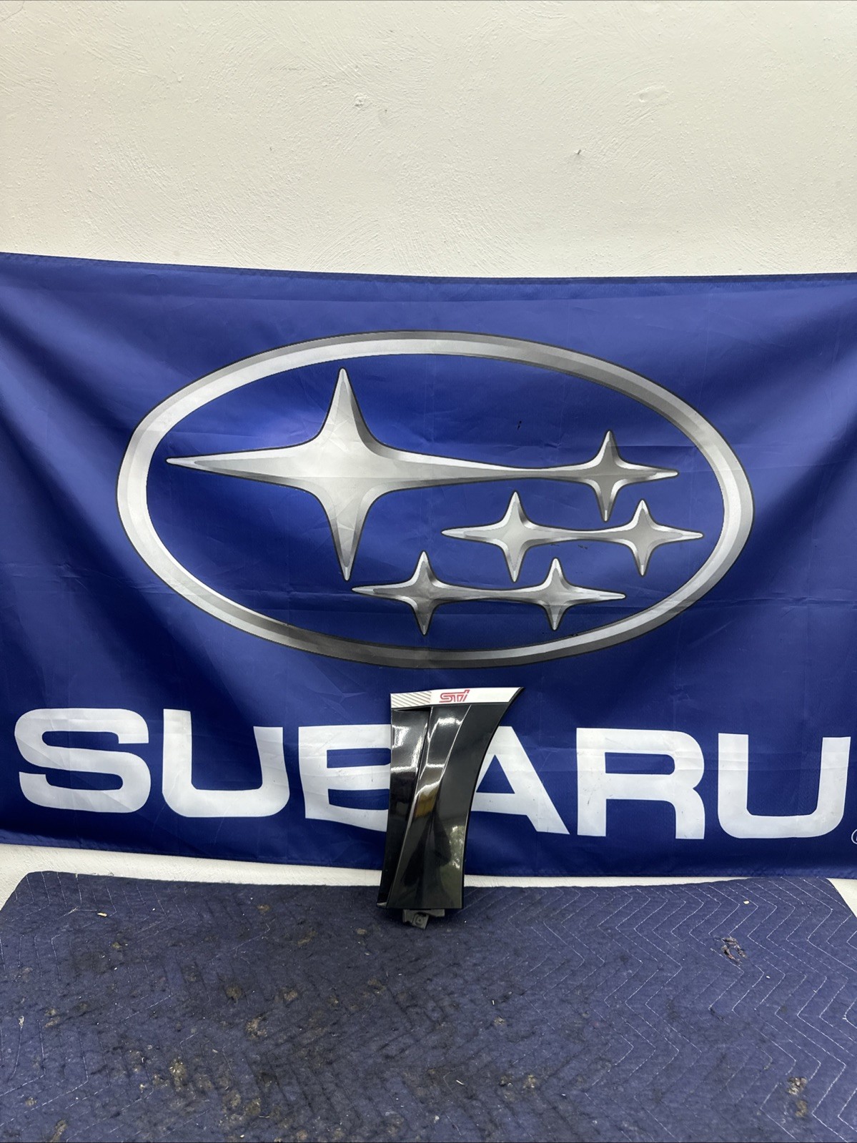 Genuine Subaru 11-14 Impreza WRX STi Right Fender Molding Garnish 91112FG500NN