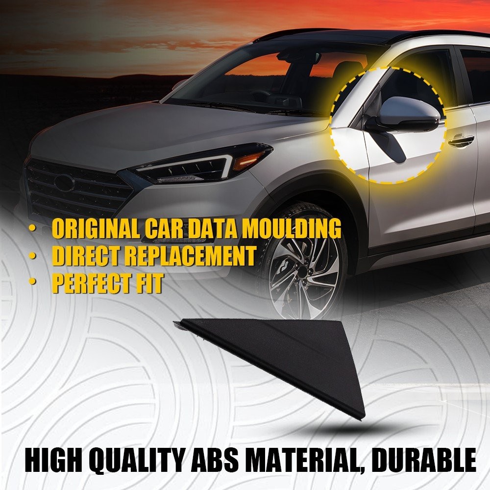 Left Car Mirror Corner Fender Triangle Cover 86180D3000 for Hyundai Tucson 16-20