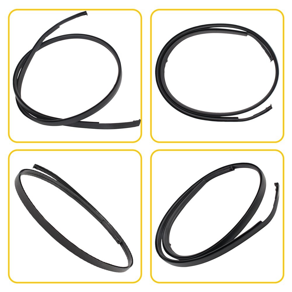 For 2007-2011 Toyota Yaris Sedan Roof Drip Trim Molding Left+Right Side Kit
