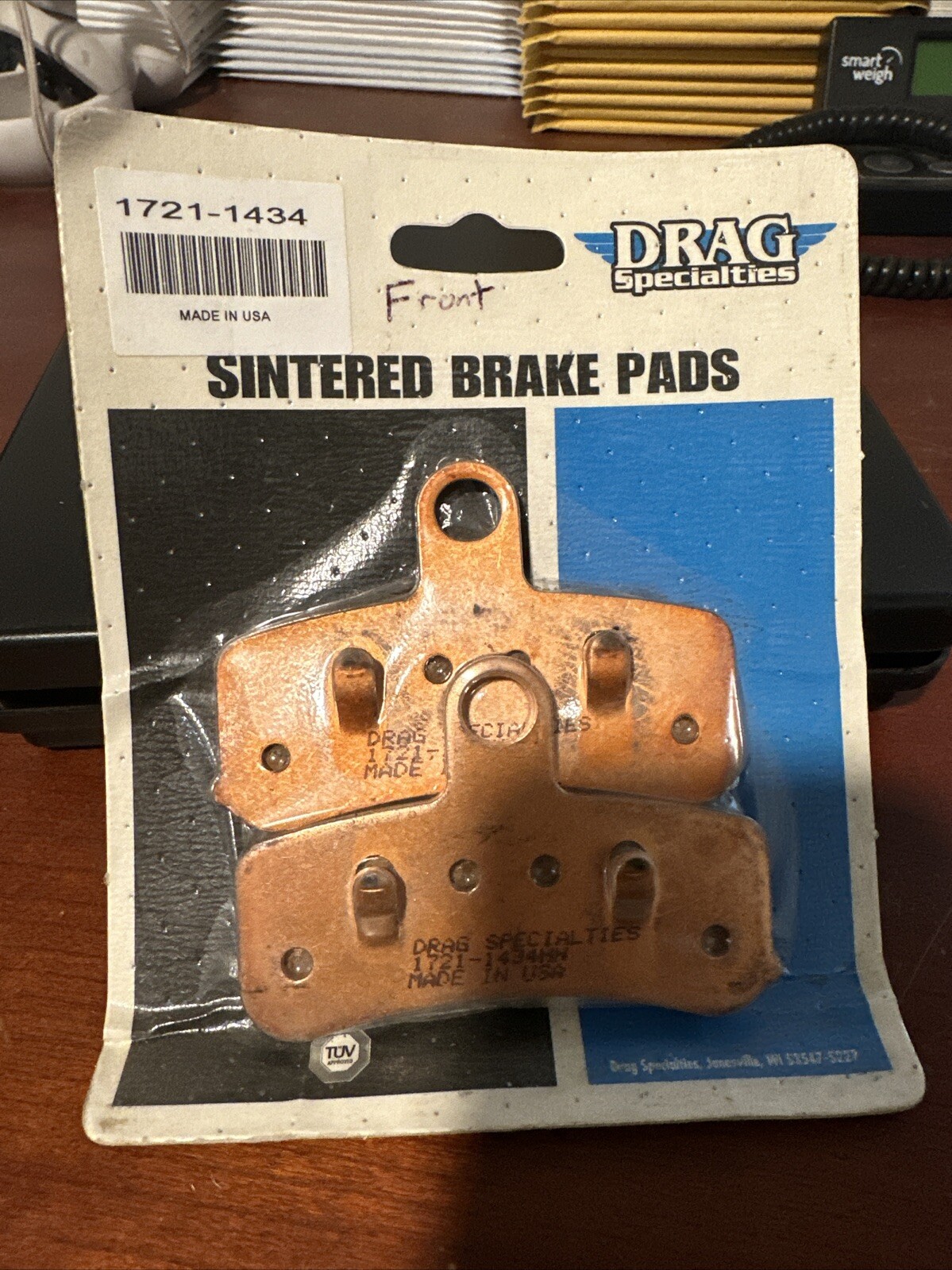 Drag Specialties 1721-1434 Sintered Brake Pads for Harley Davidson Models 180T
