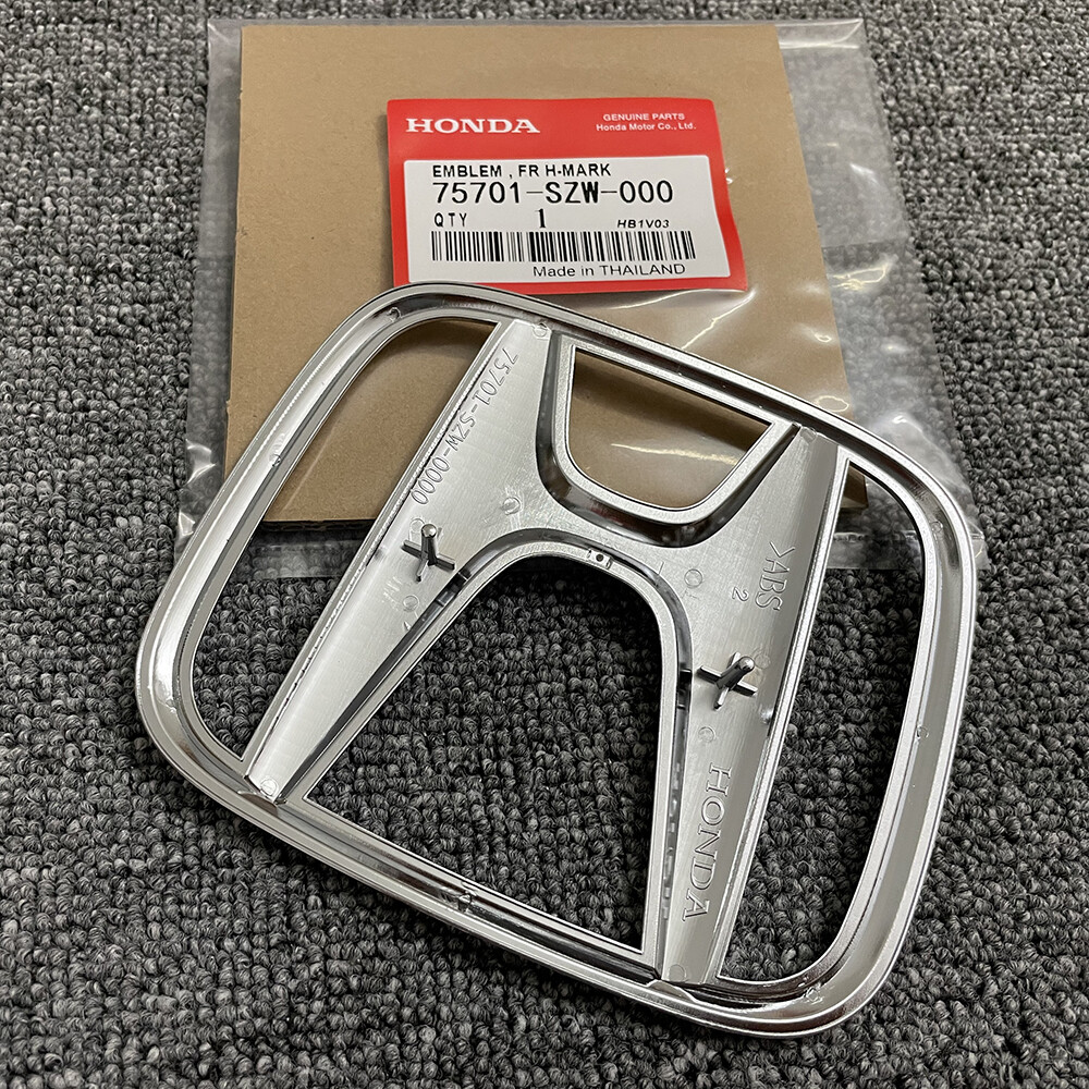 Front Grille Emblem For CRV 2012-2021 Accord 18-22 Pilot 16-18 Crosstour 13-15