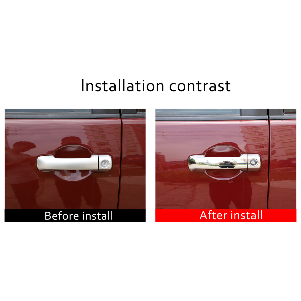 Chrome Door Handles Mirror Caps Tailgate Cover Kit For FJ Cruiser 2007-21 US