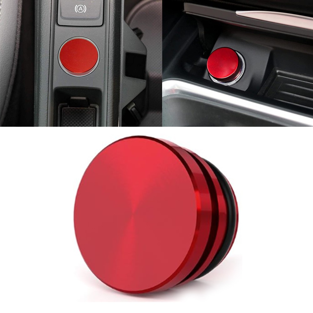 Car Durable Aluminum Cigarette Lighter Cover Cap Waterproof Dustproof Metal Part