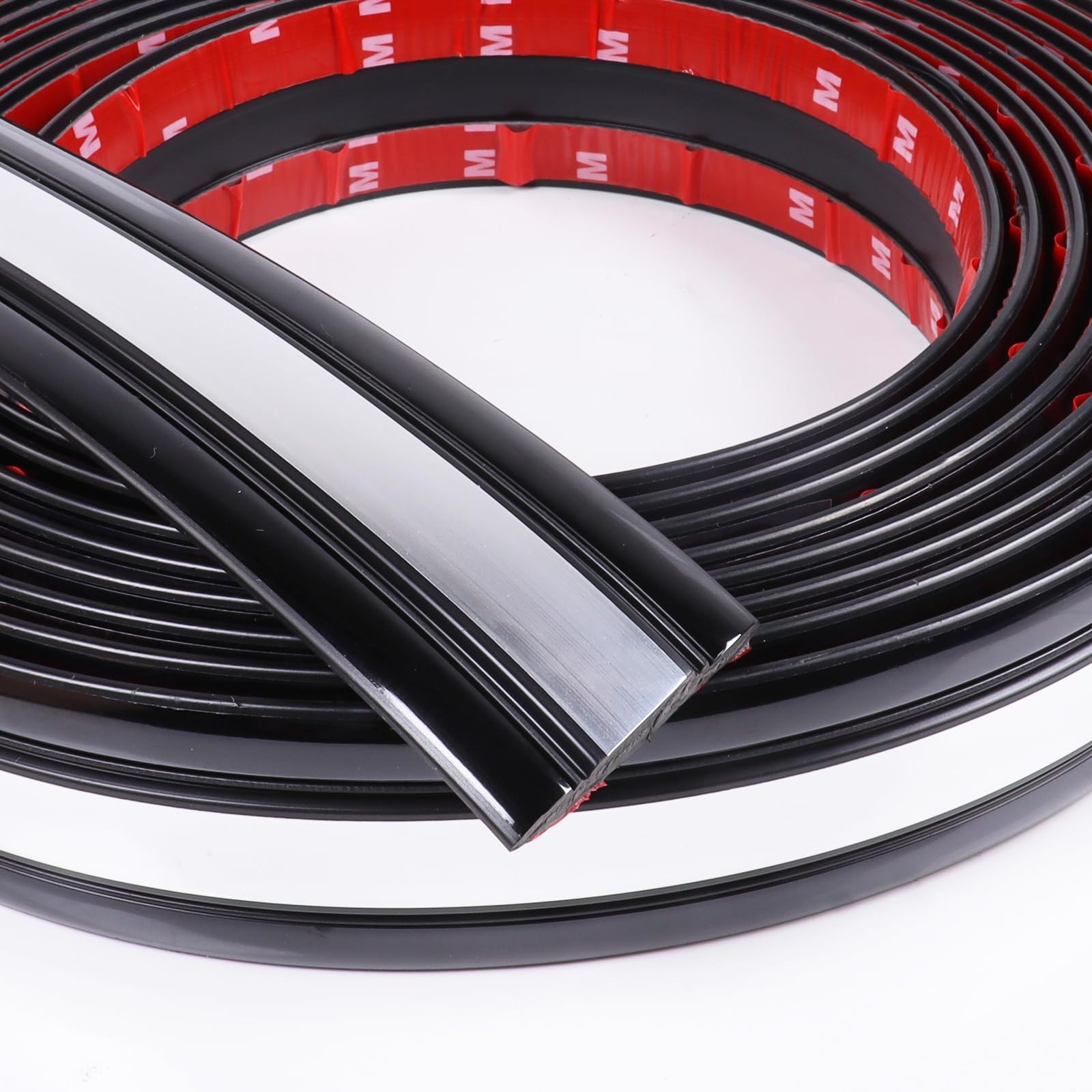 18FT Heavy Duty Chrome Trim Molding for Cars, Trucks & RVs – UV Protected, Scrat