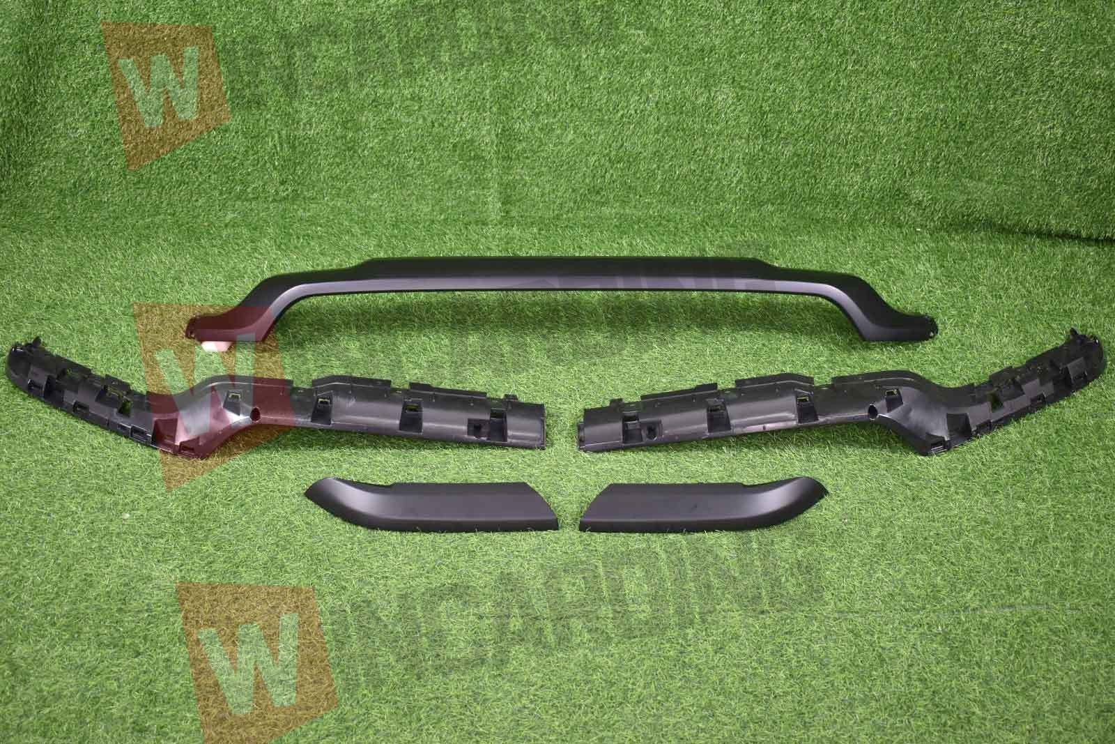 For RAM 2500 3500 4500 2019-24 Front Bumper Upper Lower Grille Molding Trim BLK