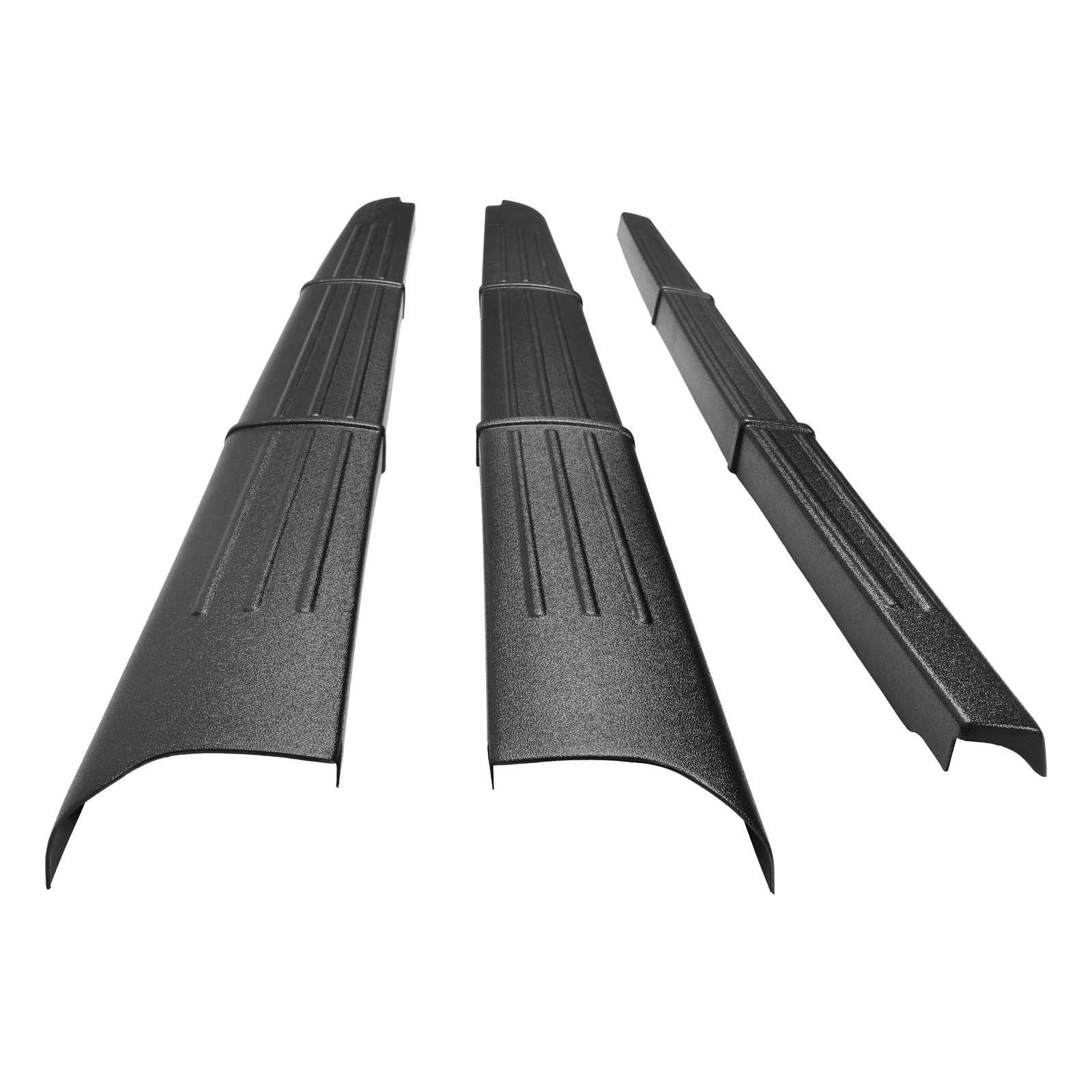 Fit 2004-2005 Ford F-150 Style Side 5.5′ Bed Rail W/Tailgate Cap Molding Set