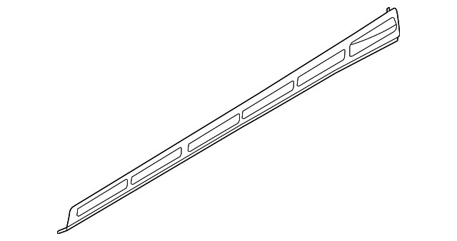 Genuine Audi Rocker Panel Molding Bracket 8V4-854-536-A