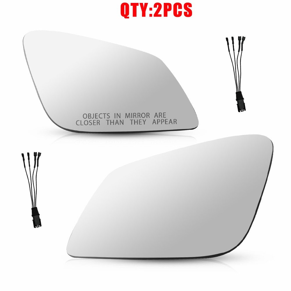 Heated Side Mirror Glass Left Right For BMW 528i 535i 550i 640i 650i 740i 2-10X