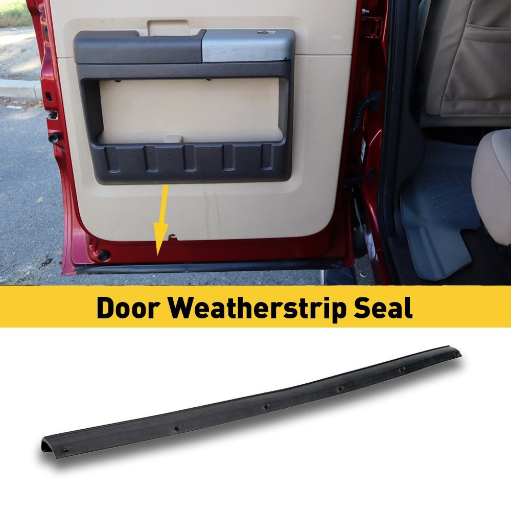 1C3Z-26253A24-A Rear Right or Left Door Weatherstrip Lower Seal For Ford F250 EV