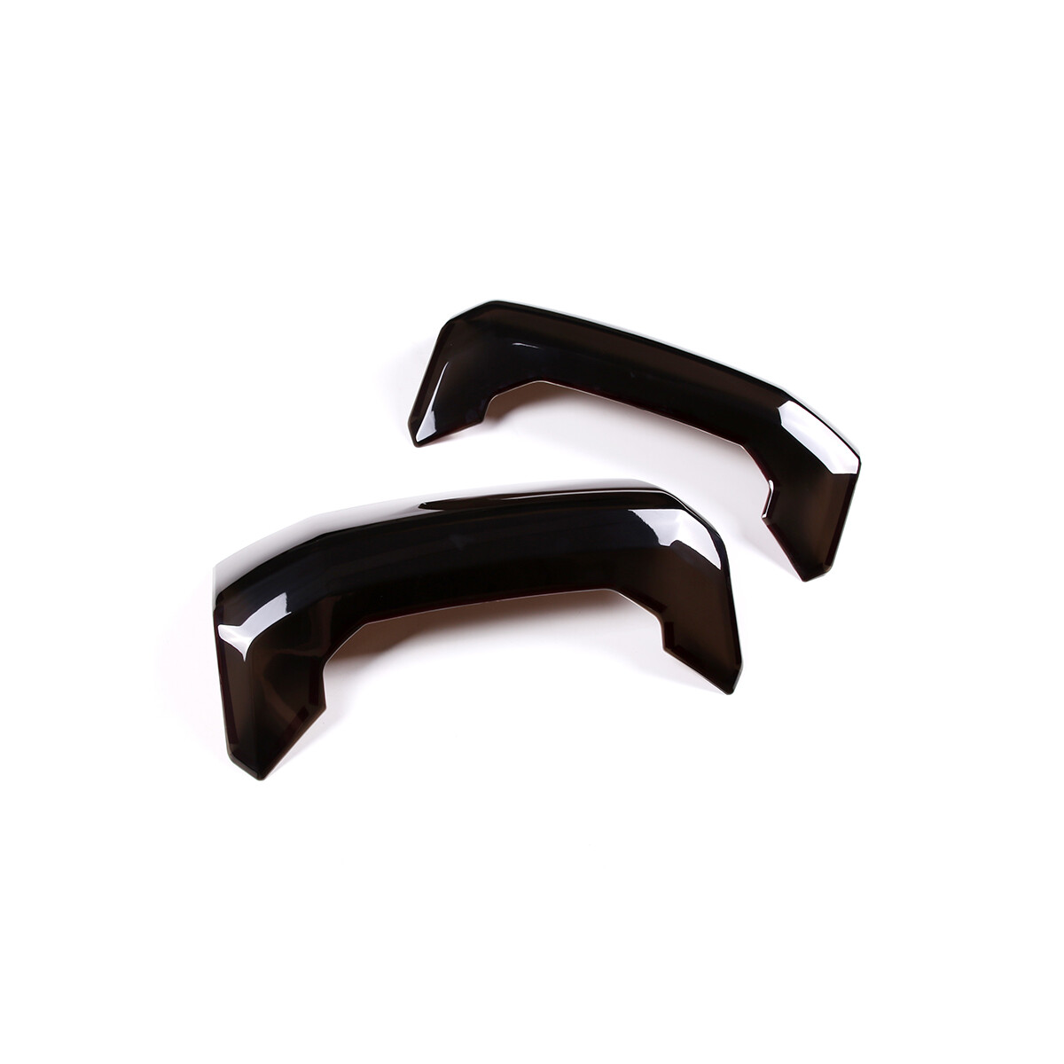 Smoked Blackout Tail Light Lamp Cover Bezel Overlay Trim For Toyota Tundra 2022+