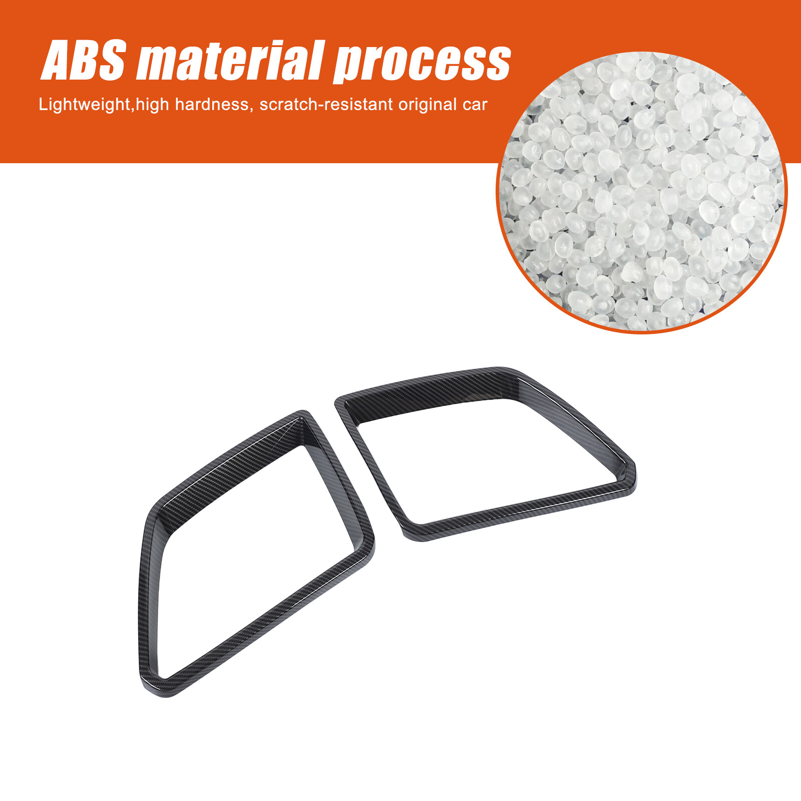 Carbon Exterior Inner Cover Trim Decor For 2008 2009 Pontiac G8 GT GXP ABS