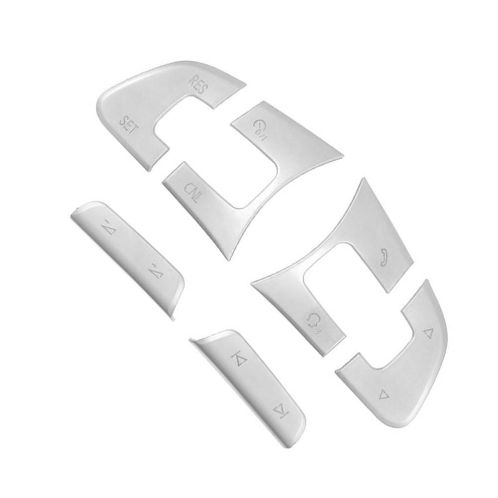 Steering Wheel Button Decoration 6pc for Passat B7 B8 For JETTA Left Hand Drive