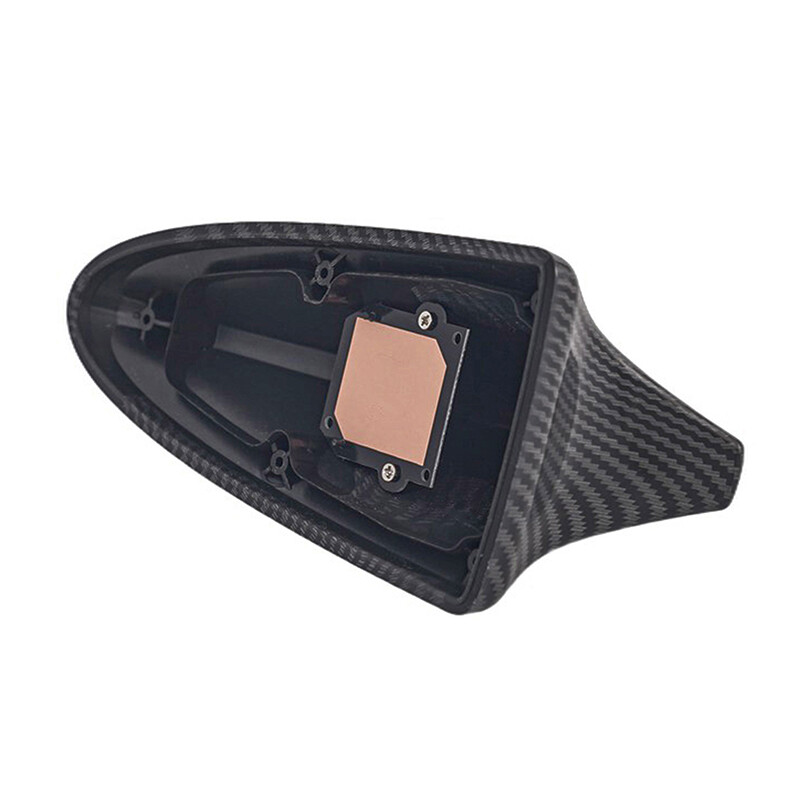 For 2012-2017 Hyundai Veloster Shark Fin Roof Antenna Cover Carbon Fiber Black