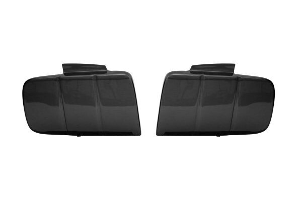 GTS Rear Center Panel & Tail Light Covers 3PC Smoke Fits Ford Mustang 2005-2009