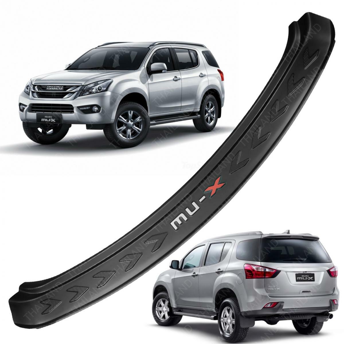 Rear Bumper Step Cover Trim Matte Black 1 Pc Fit Isuzu Mu-X Suv 2017 – 2018