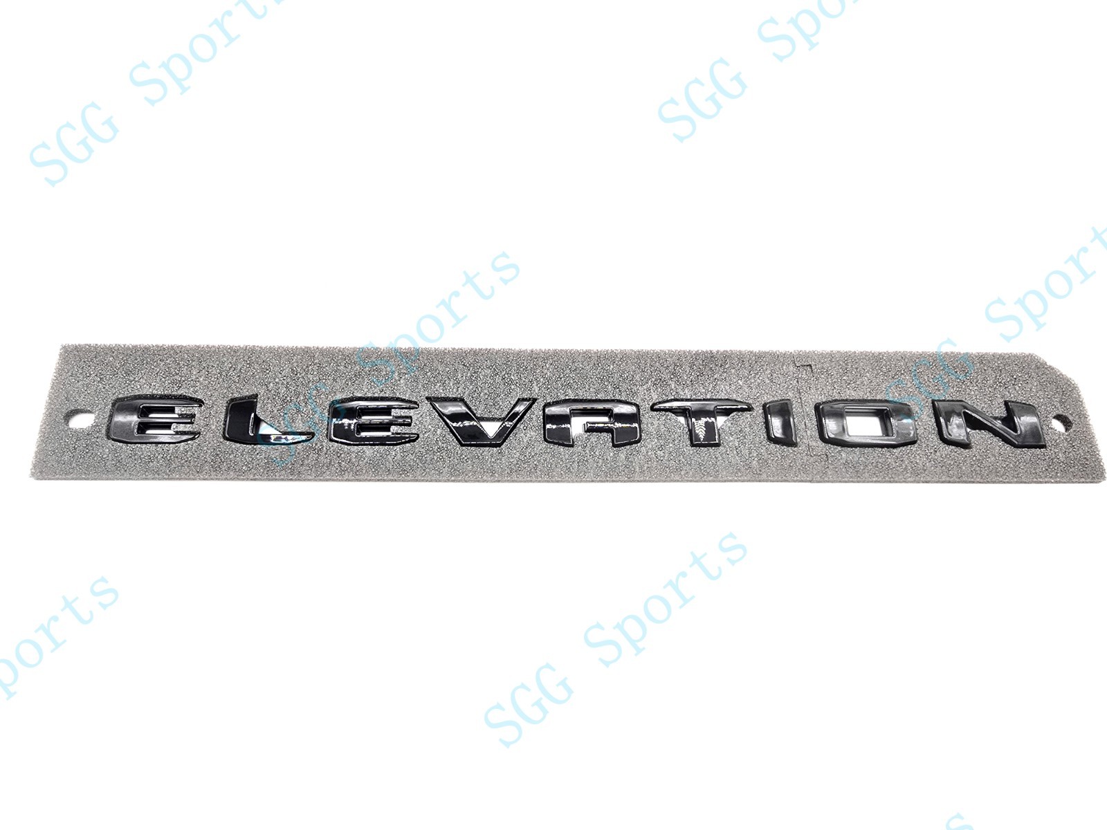 Gloss Black Rear Tailgate Elevation Emblem Letter Badge Fit 2025 & Up Terrain