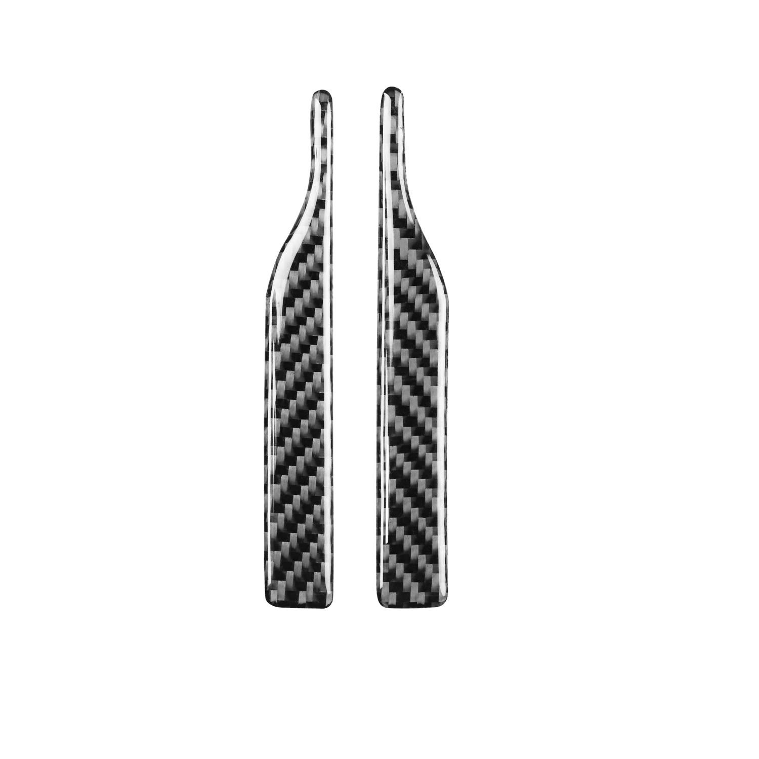 Pair of Car Carbon Fiber Rearview Mirror Protective Film Anti-Collision Strip