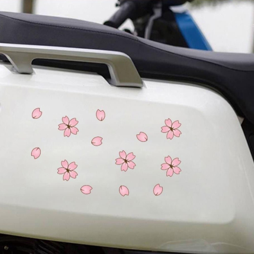 Decorative Car Stickers Flowers PVC Tube Stickers for Motorcycle Helmet