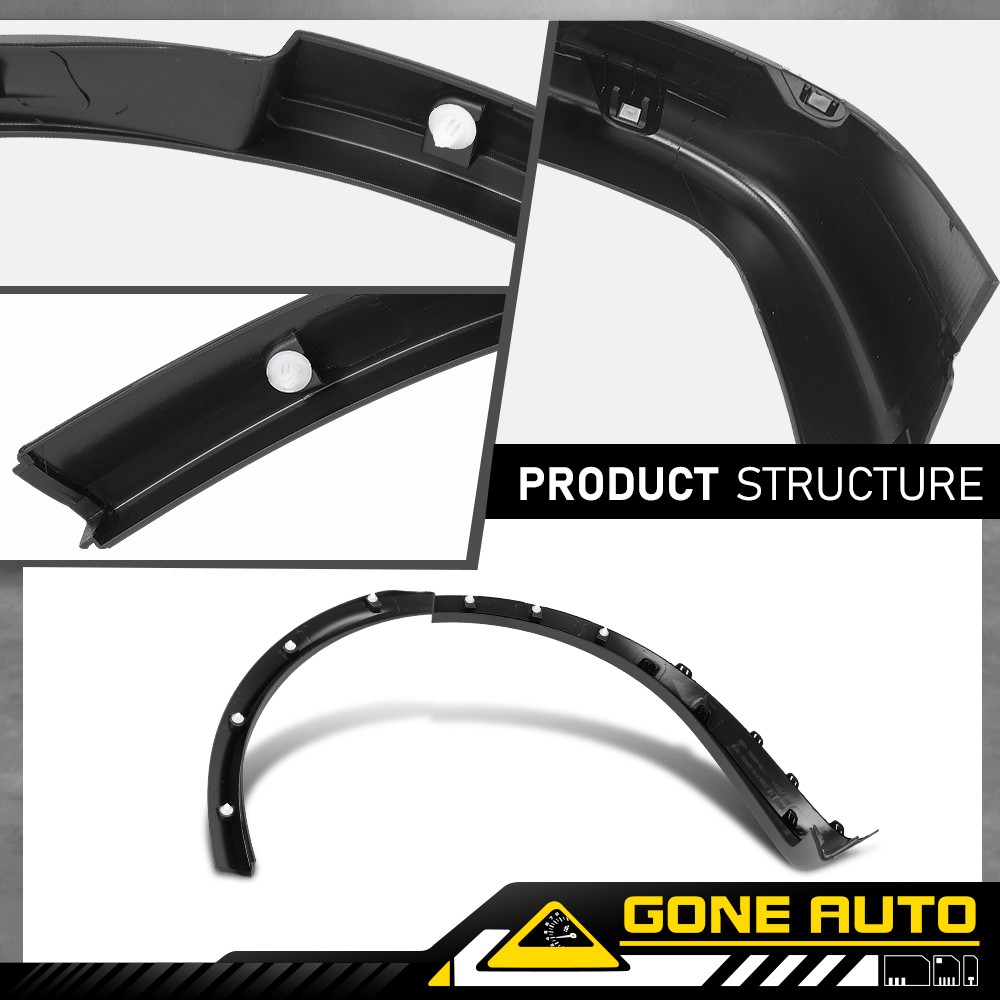 Fit For 2016-2023 Tesla Model X Right Rear Fender Wheel Flare Molding Trim Arch