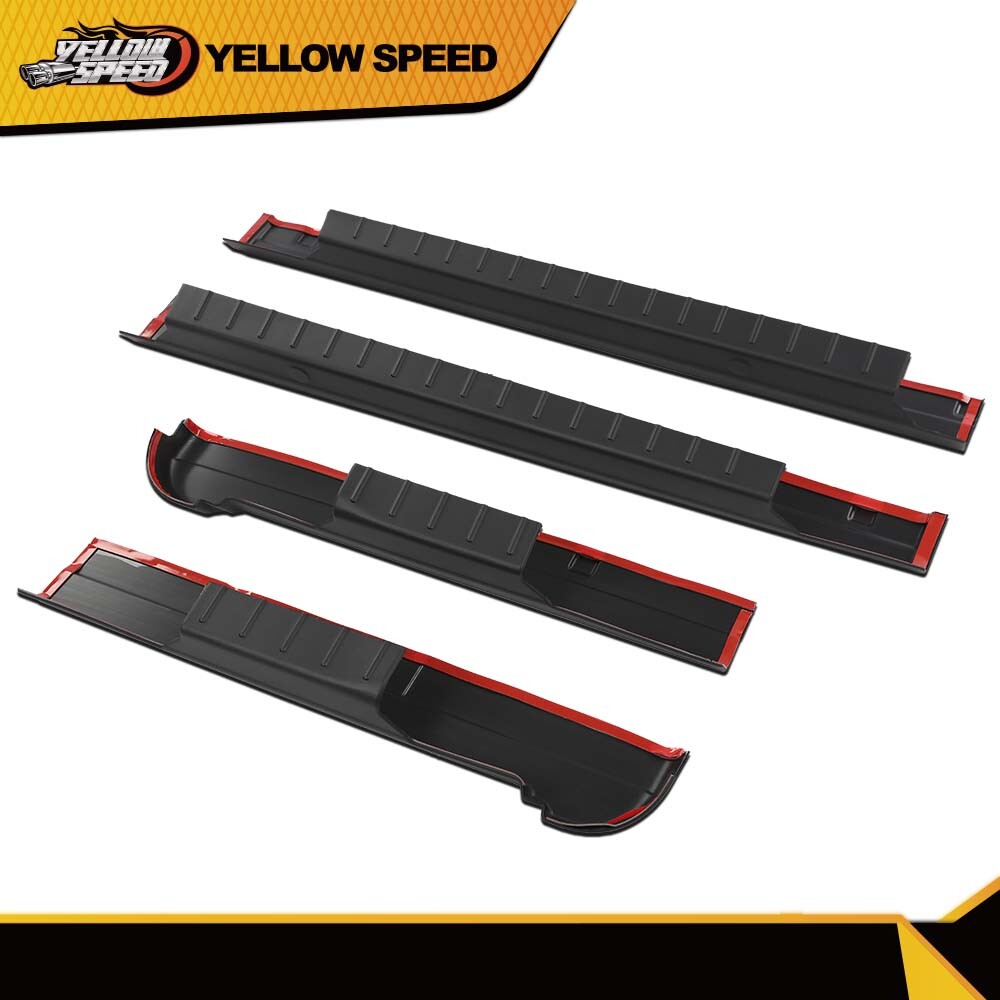 Rocker Panel Protector Guard Covers Fit For 2007-2013 Chevy Silverado 1500