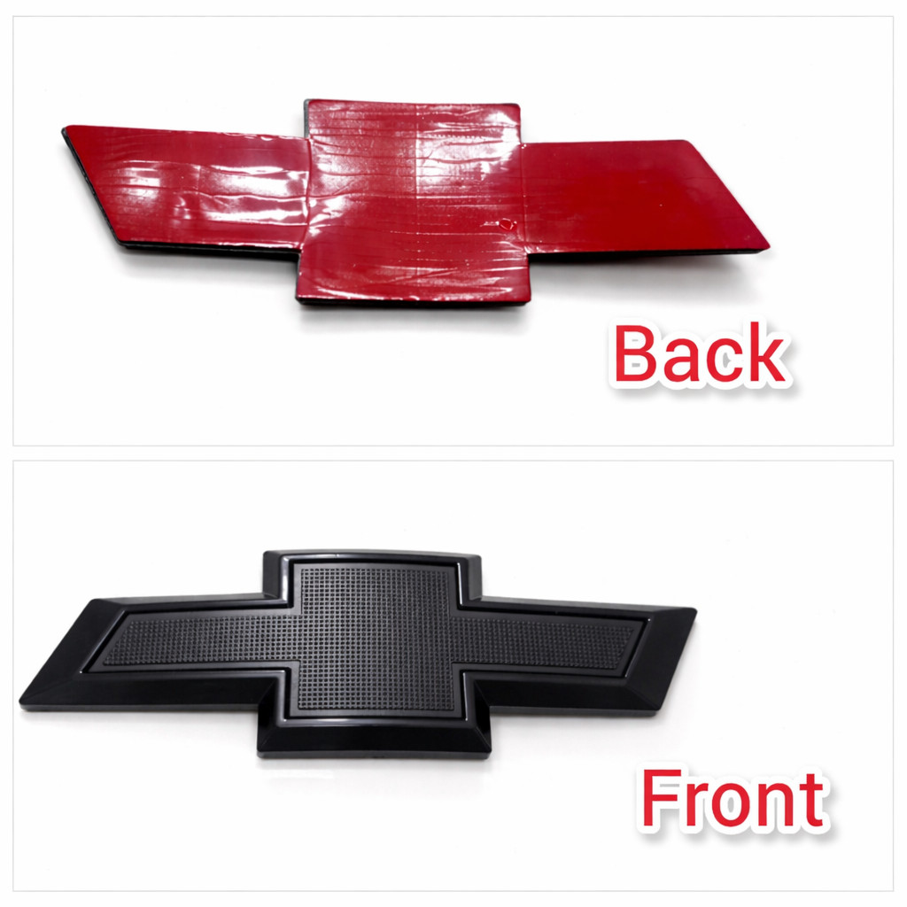 Rear Tailgate Gloss Black Bowtie Emblems Fit 2016-2024 Chevrolet Camaro Custom