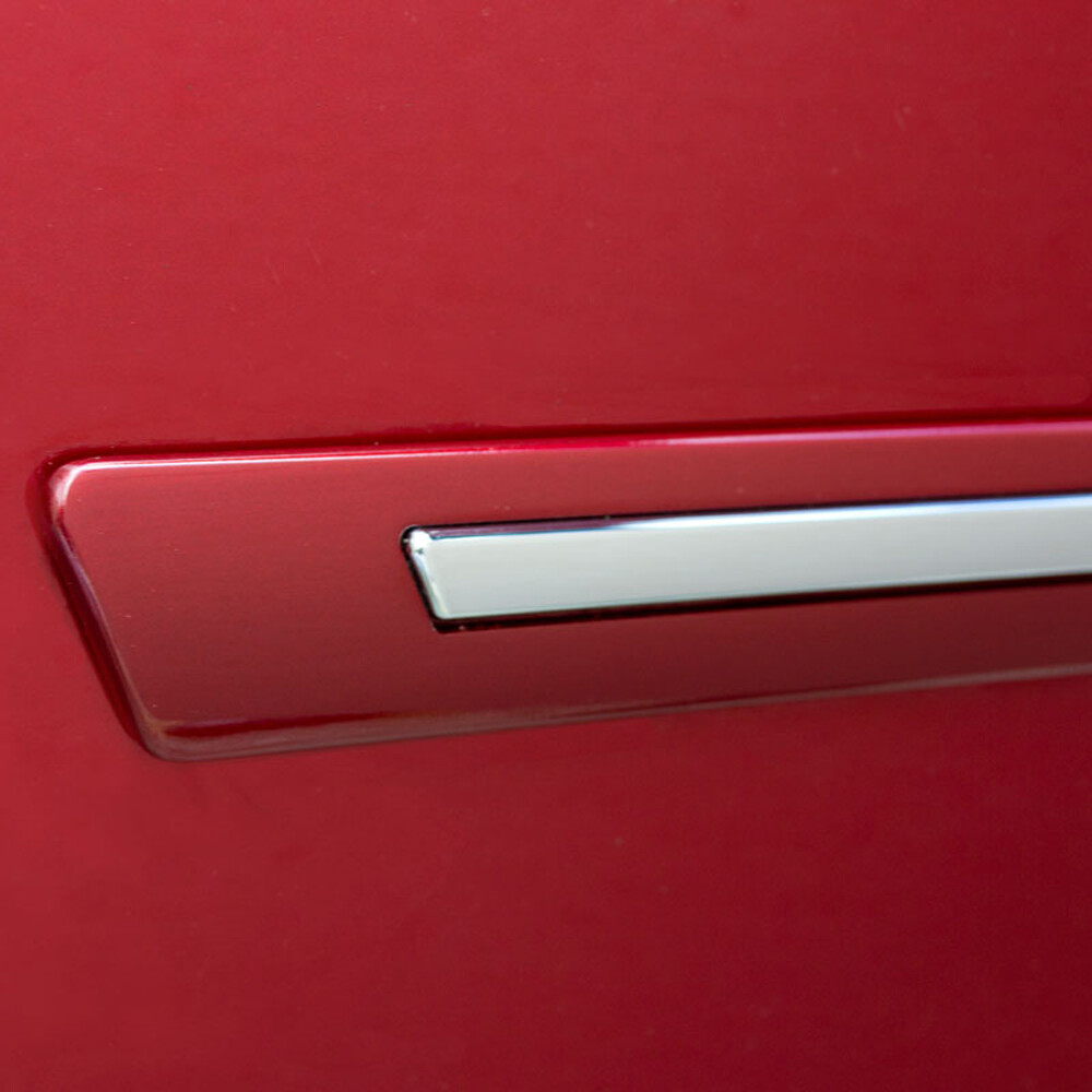 For: Ford Focus 4DR 2008-2018 Painted Moldings w/ Chrome Inserts #CF-FOCUS084-DR