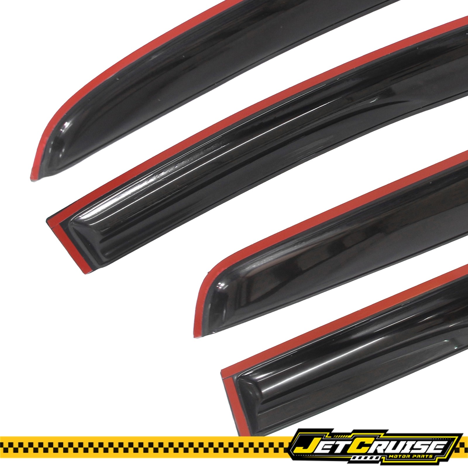 Fits 15-19 Honda Fit GK MUG Style Window Visors Deflector Rain Sun Guard