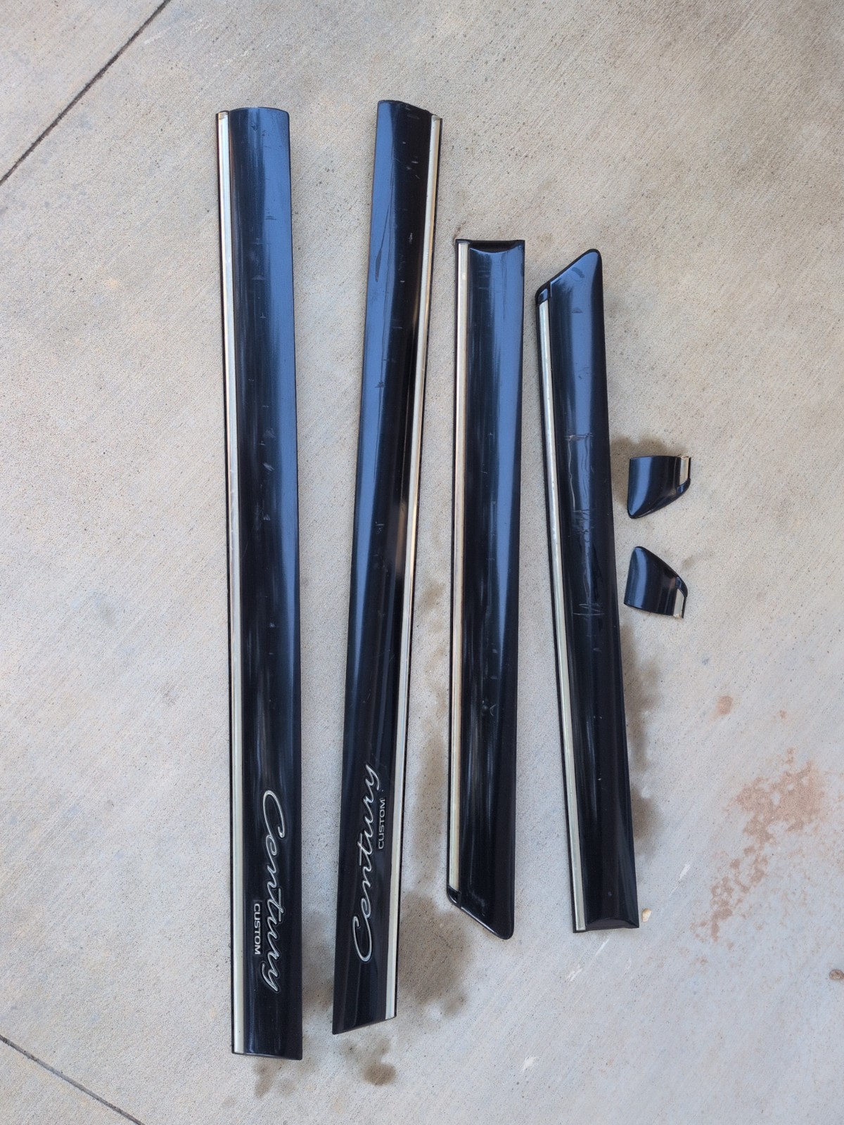 97-05 Buick Century Door Body Side Molding Belt Trim Set 6pc Blue OEM