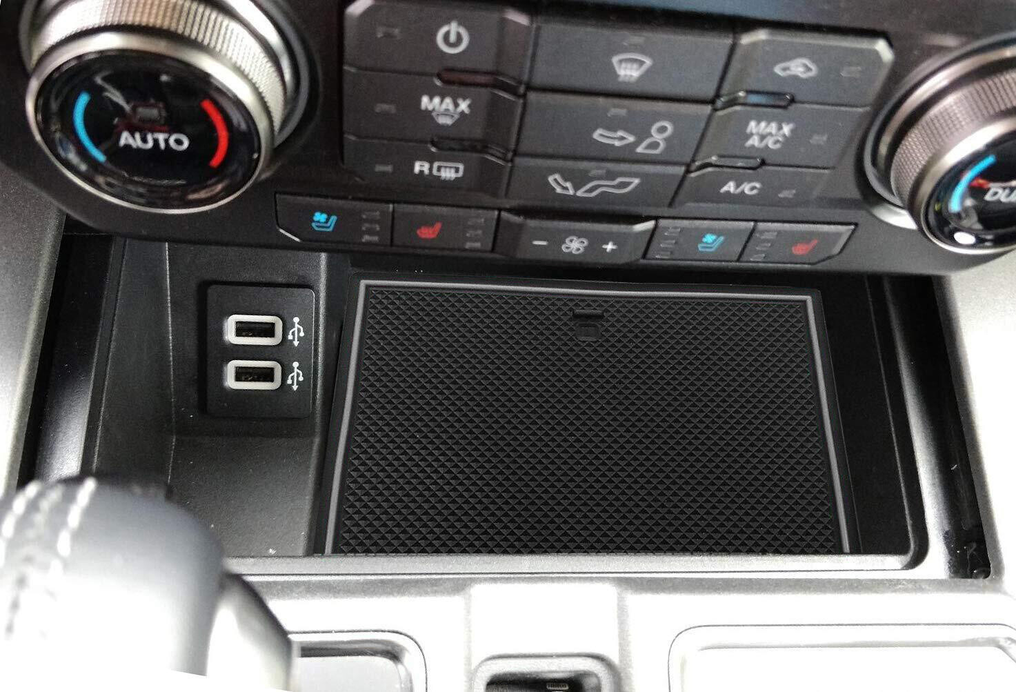 2015-2020 for Ford F-150 Liner Accessories Cupholder Console Door Pocket Inserts