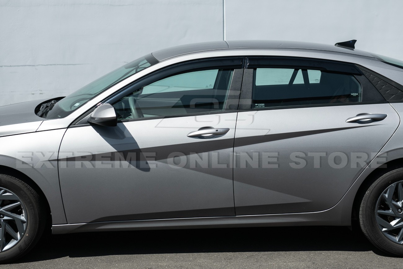 EOS Visors For 21-Up Hyundai Elantra MUGEN Style Side Vents Window Rain Guards