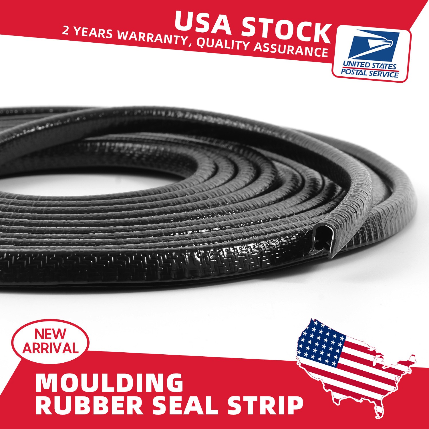 U Channel Edge Protect Trim Seal Strip, Cover Unfinished/Sharp/Curve Edges 20FT