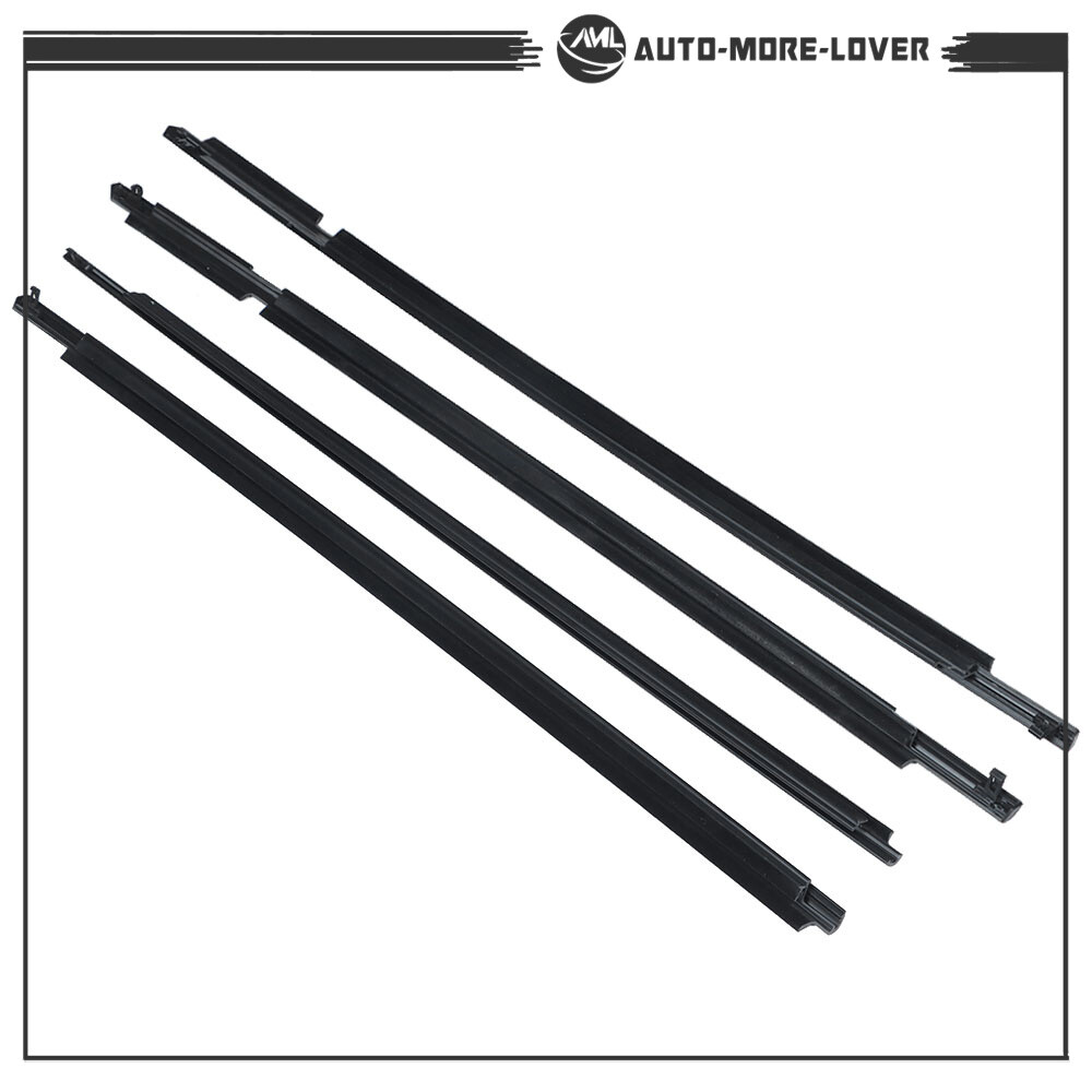 4PCS For Toyota RAV4 2006 2007 2008 Window Weatherstrip Seal Belts Outer