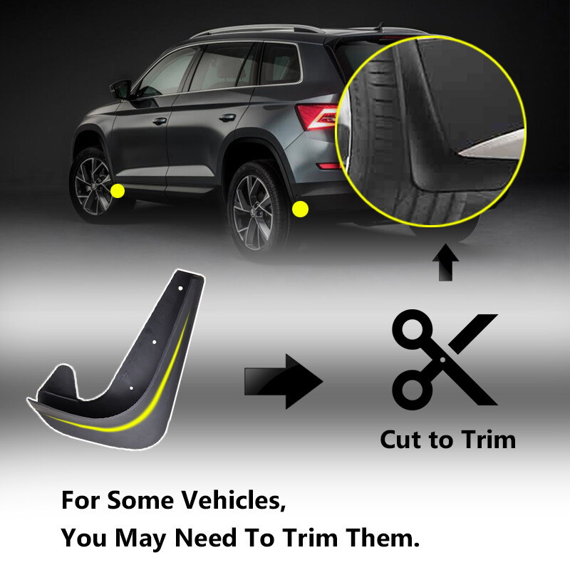 Mud Flaps Wheels Mudguards Splash Guards Front Rear For Toyota Corolla hatchback