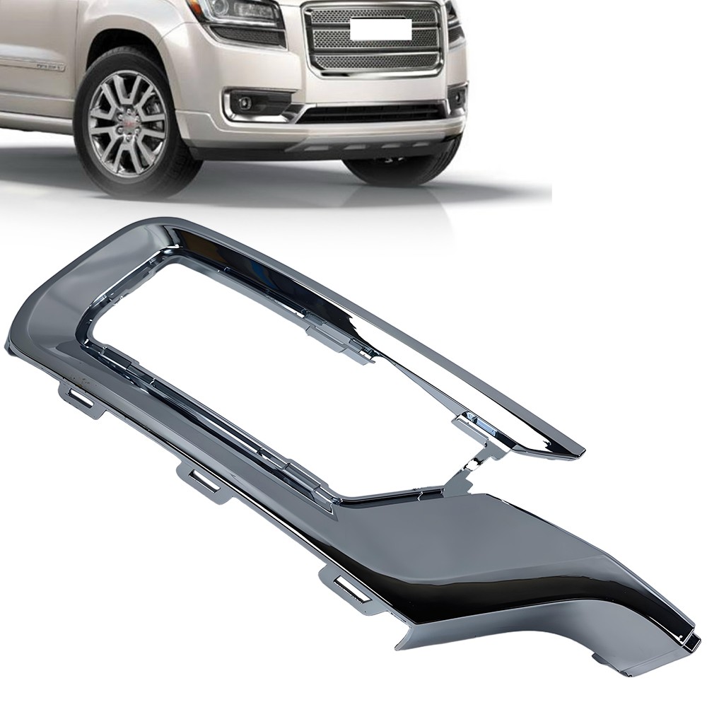 Right Passenger Side Fog Light Bezel for GMC Acadia 2013-2016 Limited 2017