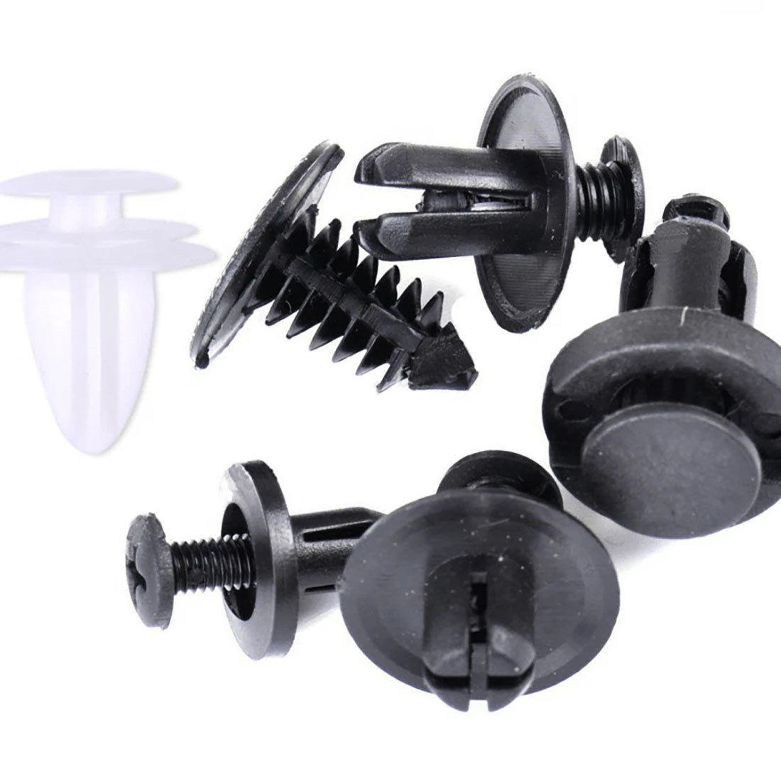 Clip Push Pin Rivet Bumper Door Trim Panel Retainer Fastener 6 Sizes for car