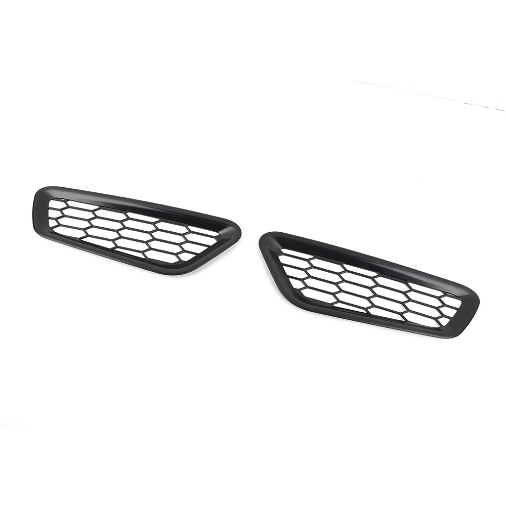 Front Bumper Honeycomb Trim Cover For Ford F150 Raptor 2021-25 Black Accessories