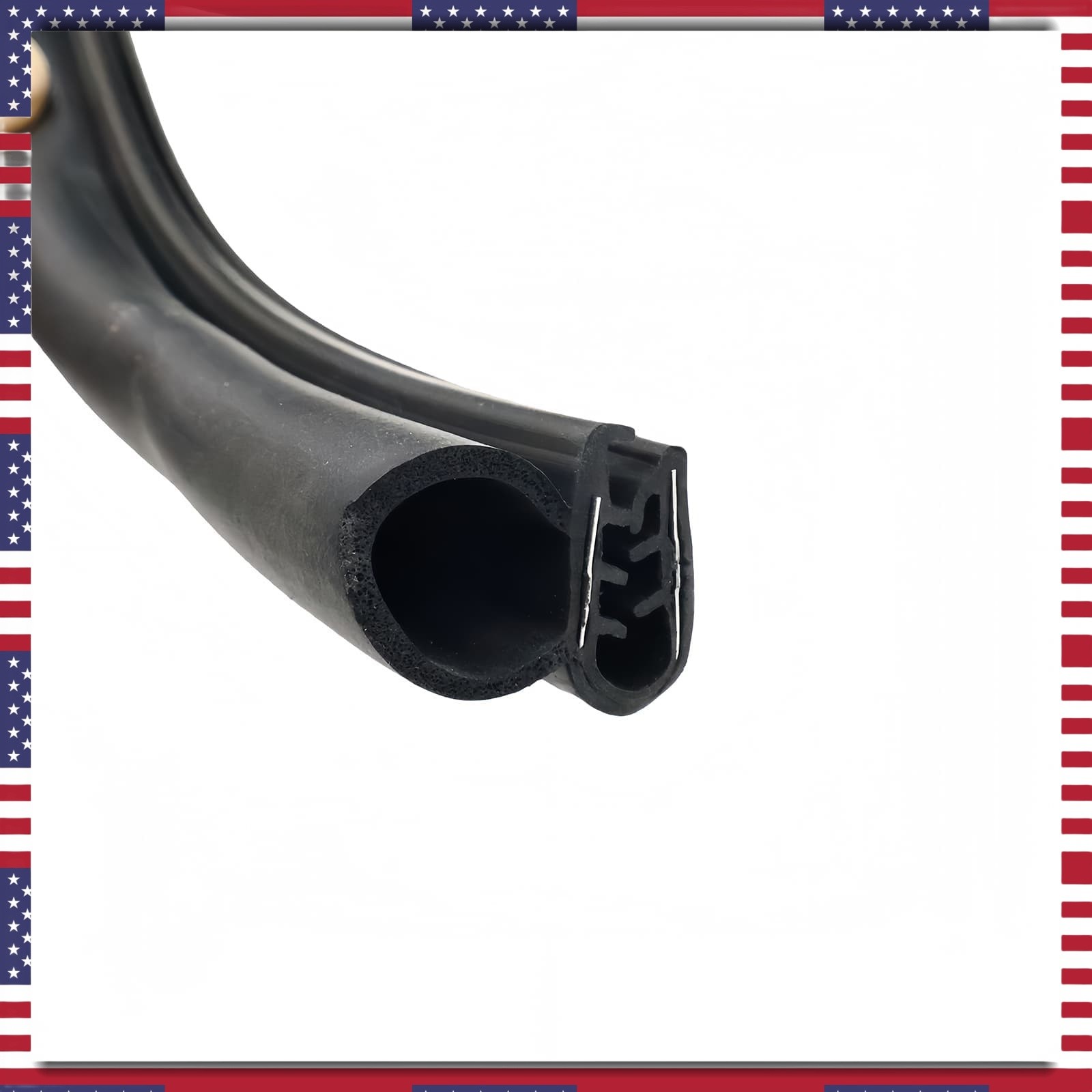 For 86-07 Peterbilt 377 359 379 330 380 Rubber Door Seals Weatherstrip Pair Set