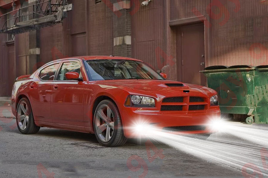 For DODGE Charger 2010 2011 2012 2013 2014 – 2PC 6000K White LED Fog Light Bulbs