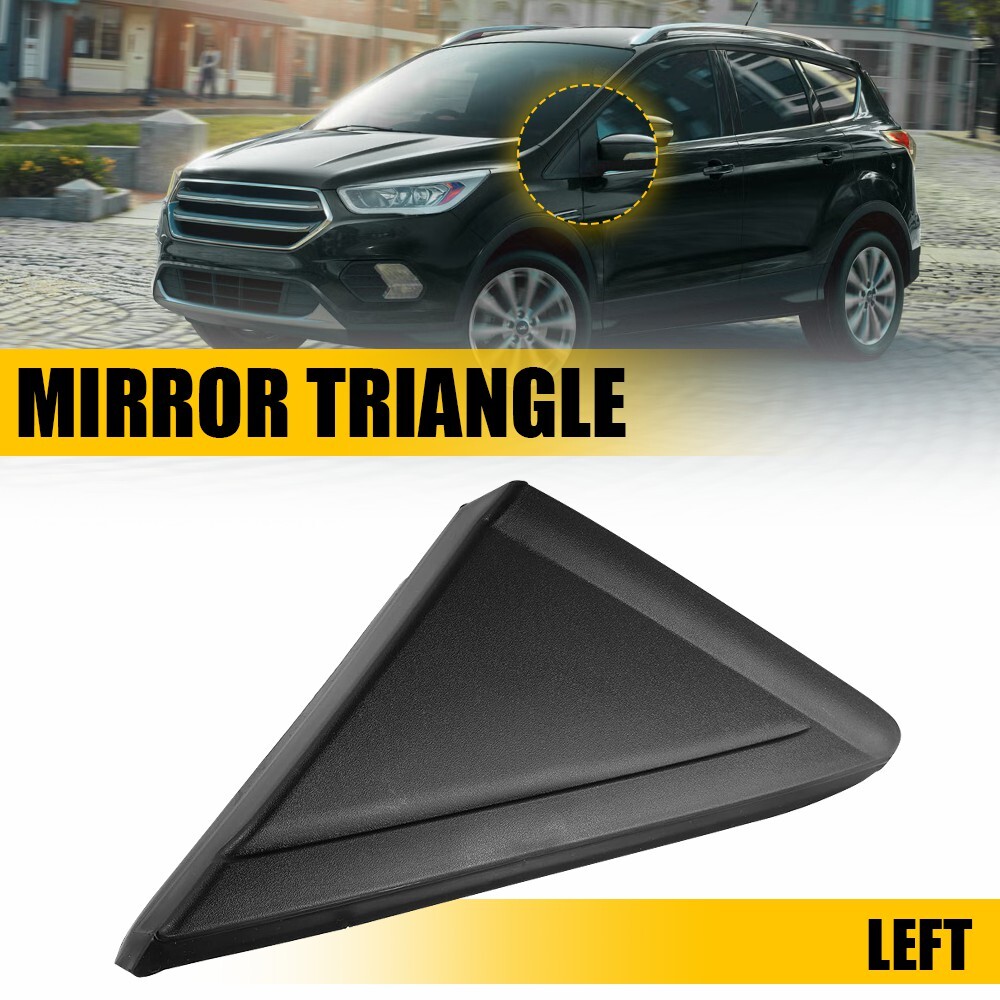 Front Left Side Mirror Corner Triangle Fender Cover For Ford 2013-2019 Escape US